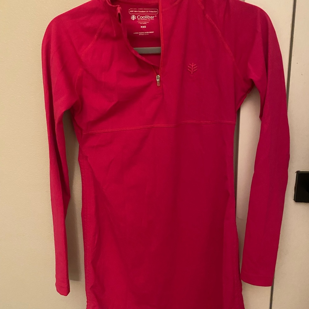 Coolibar Pink Long Sleeve Top
